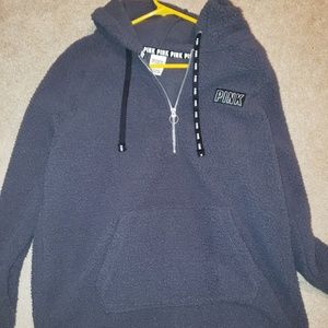 VS PINK Sherpa pullover